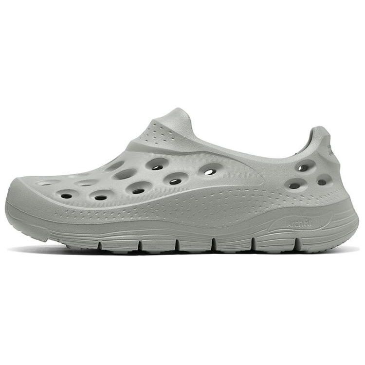 Skechers Удобные Амортизирующие Прочные Для Поездок На Работу Повседневные Дышащие Клоги Мужские клоги Оливково-зеленый 243240-OLV 43