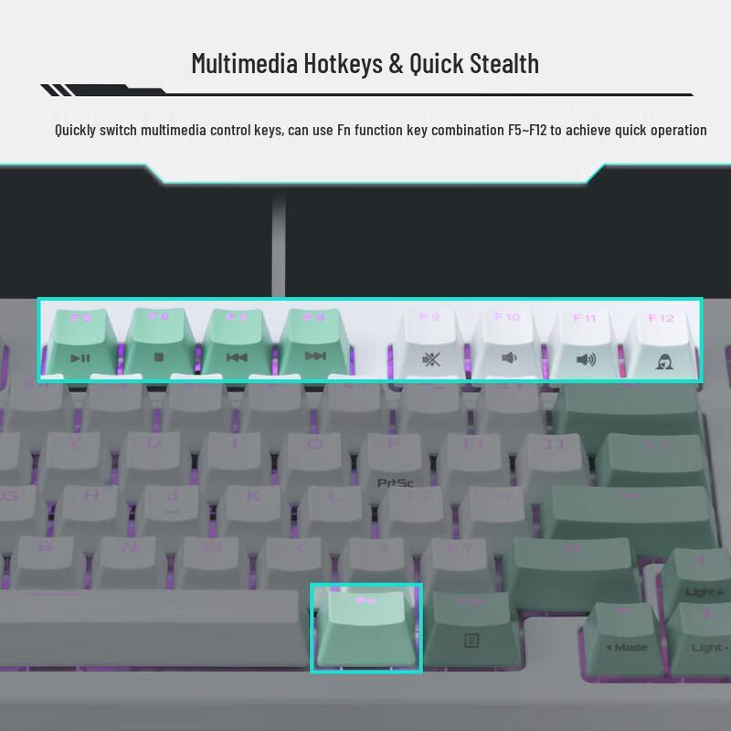 ASUS Tianxuan TX98 RGB Wired Gaming Keyboard