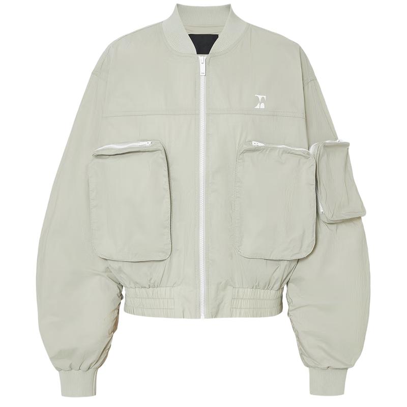 MO&Co. Women's UPF40+ Sun Protection Hooded Baseball Jacket