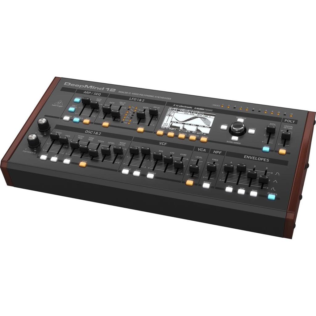 Behringer Analog 12 Voice Polyphonic Desktop Synthesizer DEEPMIND 12D