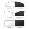 Car Window Shade Protections Breathable Mesh Baby Covers Auto Window Screen for Enhanced Privacy In Cars Trucks SUVs