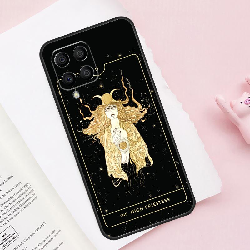 Witches Moon Tarot Mystery totem Case For Samsung Galaxy M15 M35 M55 M51 M31 M21 M11 M16 M36 M56 M53 M12 M32 M52 M14 M34 M54