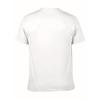 Women's Oversized Short Sleeve T-Shirt - White with Multicolor Pastel Floral Print  Loose Fit Casual Top, Round Neck