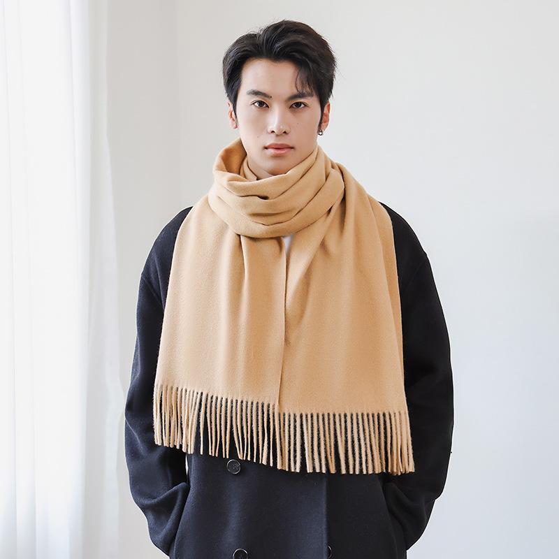 Wool and Cashmere Winter Scarves for Men, Women, and Boys - Stylish and Warm