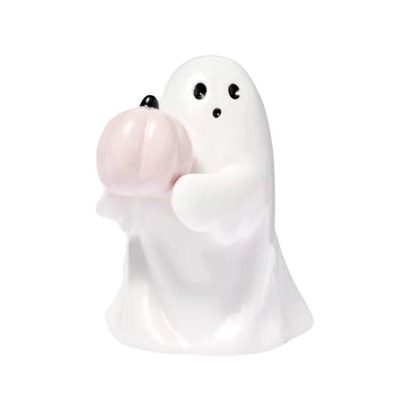 

Halloween Pumpkin Bat Ghost Toy Models Decorated Tabletop Ornaments Crafts Resin Style E