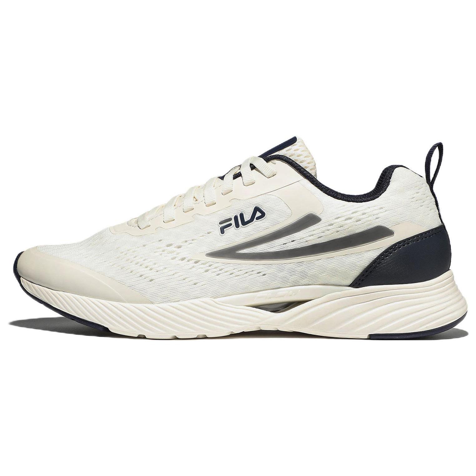 FILA Unisex Cream White Black 1RM02222F-923 39
