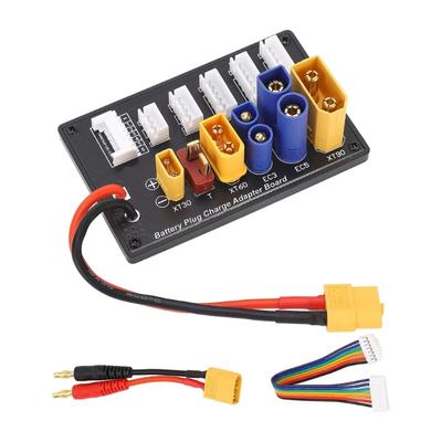 Parallel Charging Board XT90 XT30 EC3 EC5 T XT60 6S Battery Balance Adapter Board Balance Charging Adapter Board