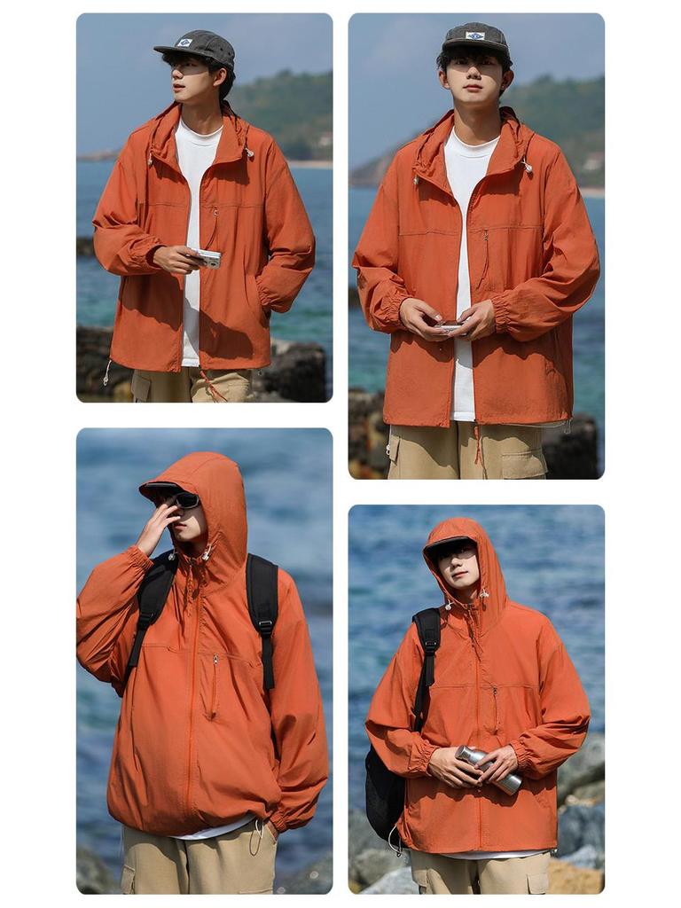 Men's & Women's UPF50+ Lightweight Waterproof UV Protection Clothing for Summer Outdoor Sports