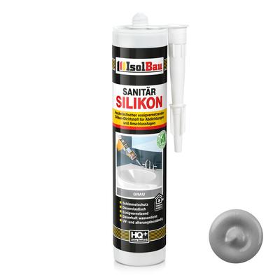 IsolBau Sanitary Silicone Gray Sanitary Silicone 1 X 300ml