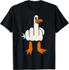 I Don't Give A Duck Middle Finger Funny Offensive Rude Duck T-Shirt