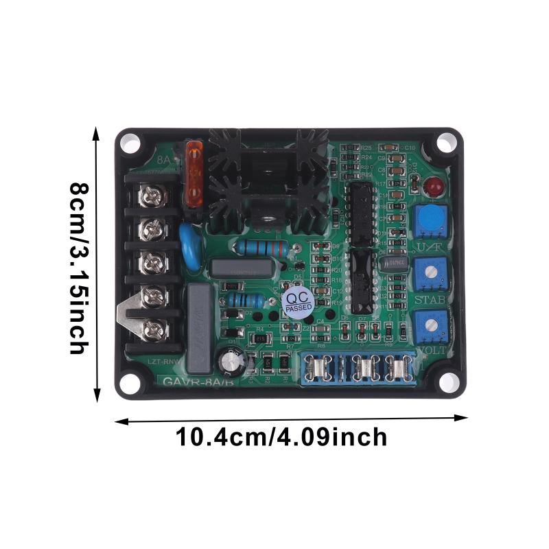 Avr Brushless Generator Automatic Voltage Regulator Universal Generator Stabilizer Module Gavr-8A 12A 15A 20A