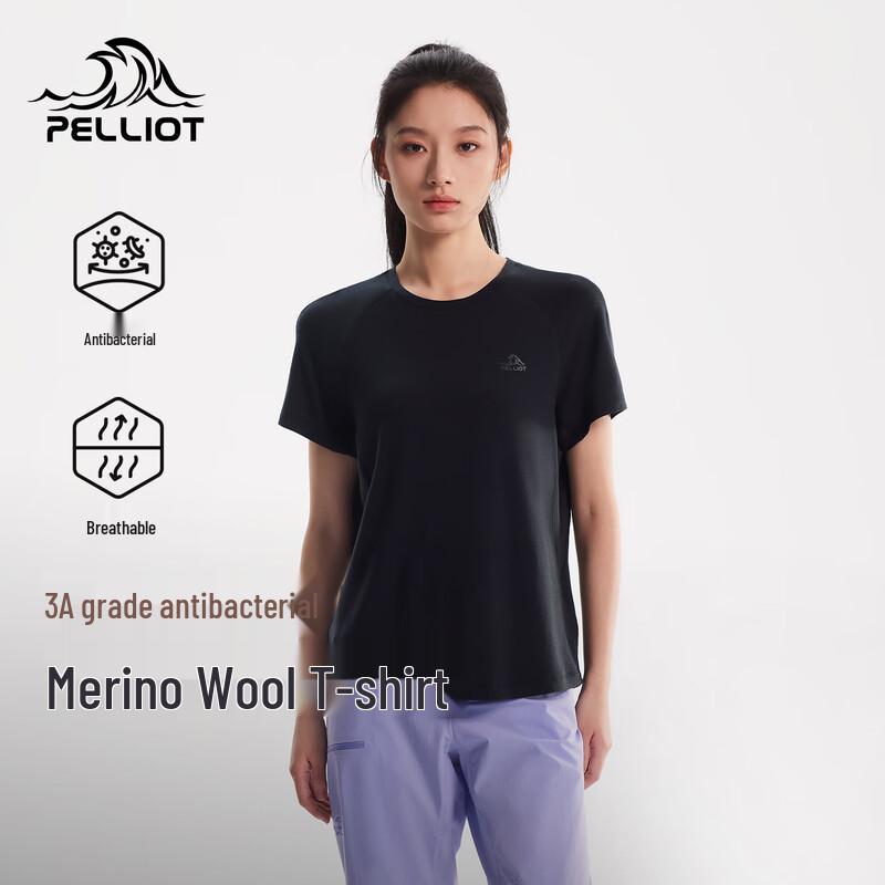 Pelliot P Series Unisex Merino Wool Quick-Dry Hiking T-Shirt S 7130₽