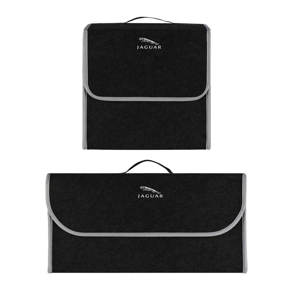 1 Pezzo Borsa Organizer Morbida in Feltro per Auto Pieghevole per Bagagliaio per Jaguar XF XJ XE S-Type F-Type X-Type F-Pace I-Pace E-Pace XFR XKR
