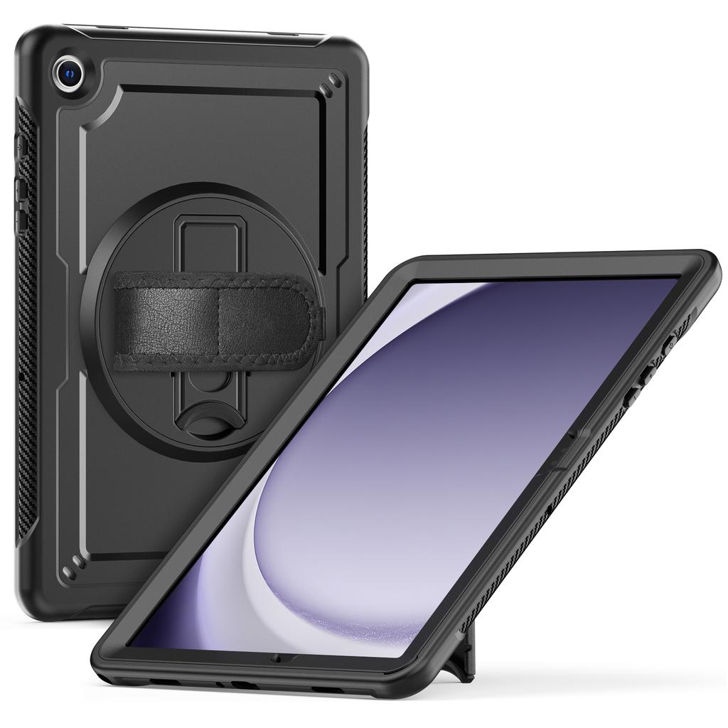Heavy-Duty Kickstand Protective Case for Samsung for Galaxy Tab A9/A9 Plus 11-Inch Rugged Tablet Cover Shockproof Plastic