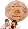 Food Dice Food Dicesion Game Wooden Dice Couple Date Night Ideas Funny Gift for Couples Anniversary Halloween Valentines Day