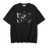 Off-White 2026 Summer New Angel Caravaggio Arrow Printed Short Sleeved T-shirt for Men and Women