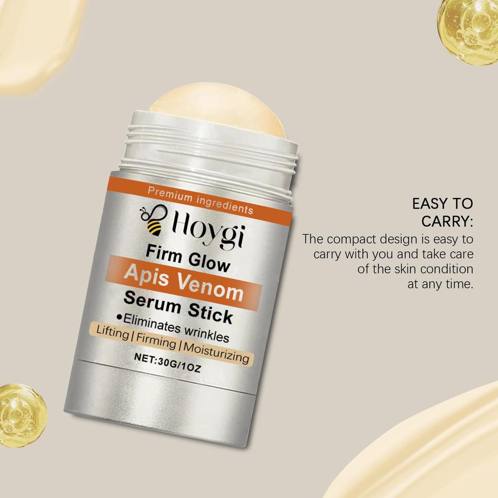 Bee Venom Serum Stick Eliminates Wrinkles Improve Sagging Skin Increase Elasticity Reduce Redness Firming Lifting Skin Care 30g