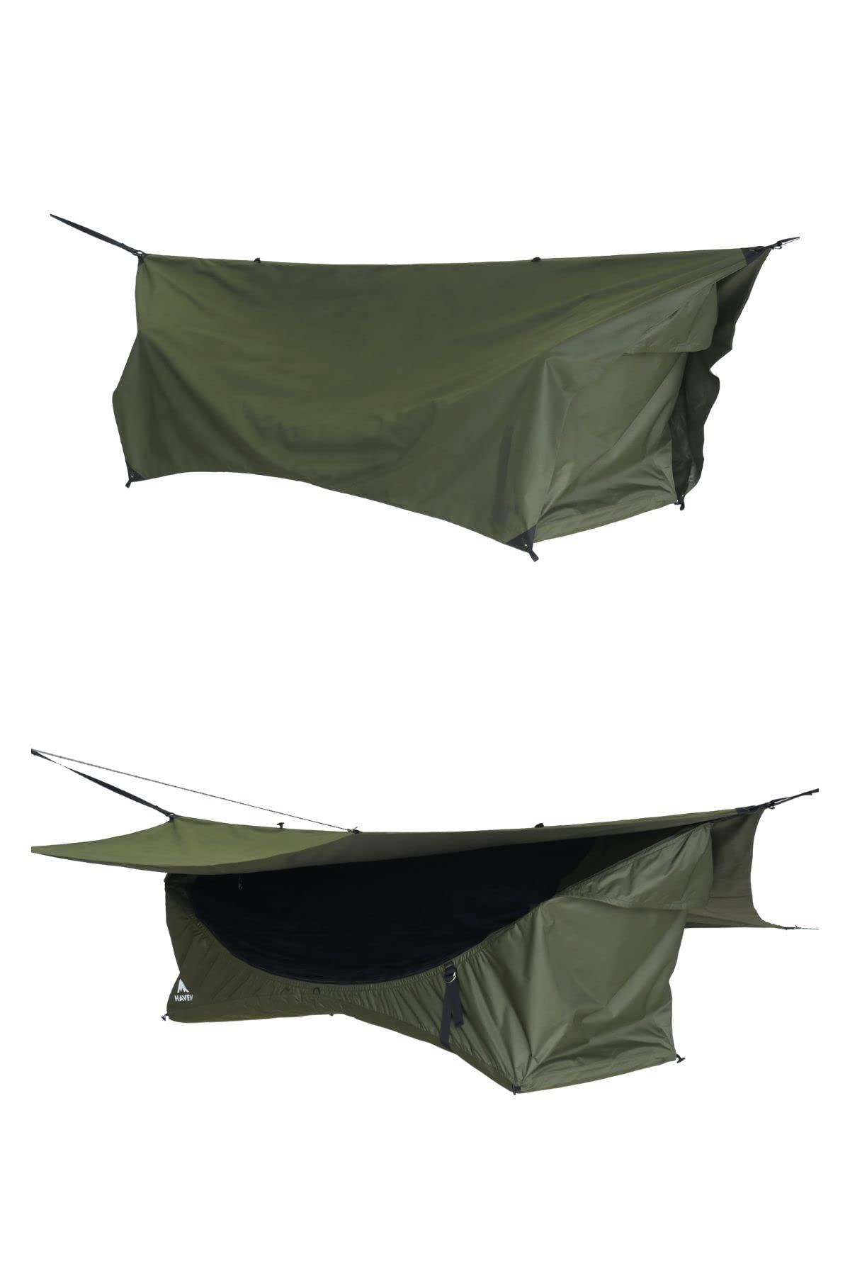 

єдиний авторизований намет Haven Tent Safari Green Camping Hammock Namet Tarp з москітною сіткою, гамак Solo Camping Outdoor [дистриб ютор з Японії]