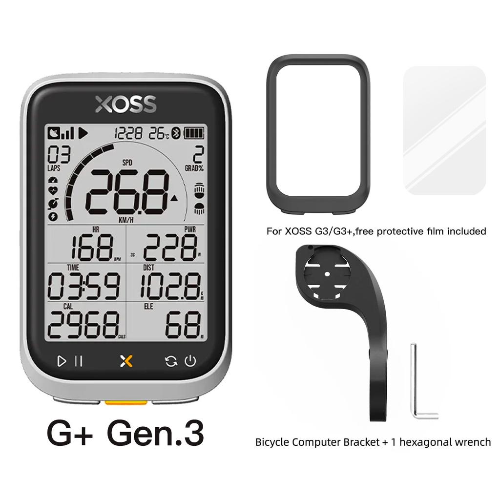 XOSS Nuevo G3 Gen3 GPS Ciclocomputador Velocímetro Rastreador Bluetooth Impermeable Bicicleta de Carretera Cadencia Velocidad Cuentakilómetros de Bicicleta