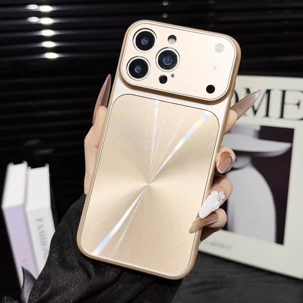 Bunte CD-Textur Handyhülle für iPhone 16 ProMax: Präzise Ausschnitte, Sturzsicherer Schutz für iPhone 14/15/16 Pro Serie