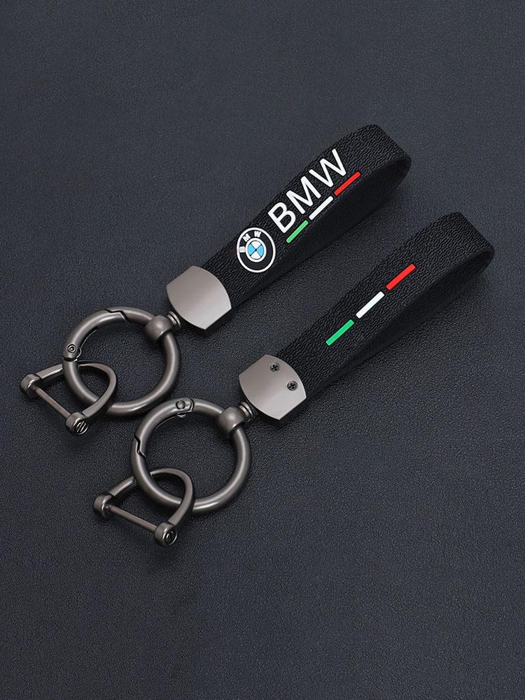 Leather Car Keychain Pendant Keyring Gifts For BMW M Performance F30 E90 E46 F10 E60 G30 F20 X5 E70 E39 E36 X3 X7 Accessories bzbf85