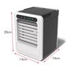 NEW USB Portable Air Conditioner Air Cooler Humidifier Purifier LED Light Personal Space Fan Mini Air Cooling Fan