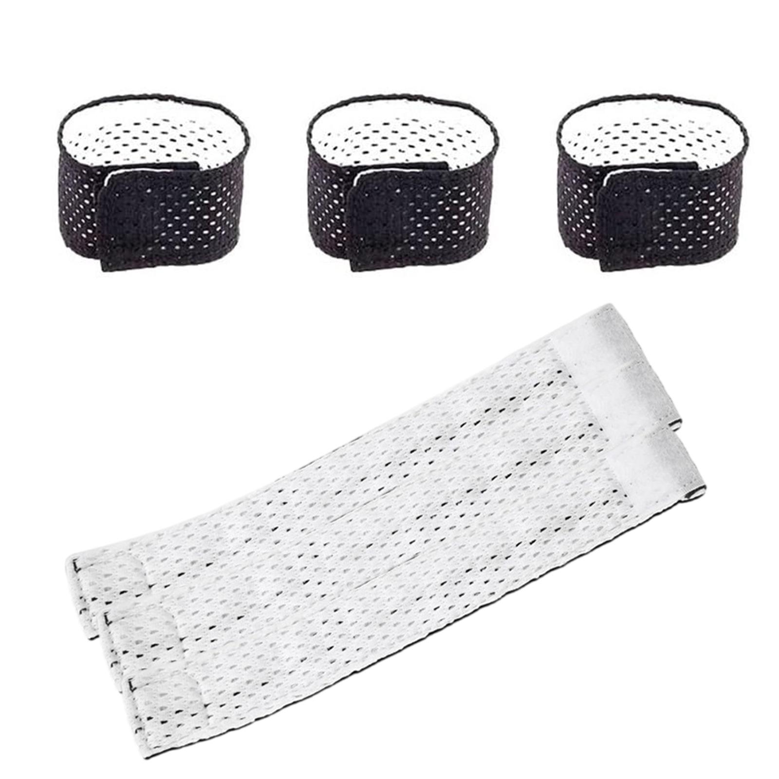 

6/12 штук Двусторонние повязки на рукава Повязка на рукав для футбольной и волейбольной формы с простыми в использовании застежками 6