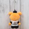 Yoshitoku Jabbit Mascot Strap total Official Licensed Comes in a gift bag Pink Color (13cm length) [Yomiuri Giants] Product, (with ribbon),