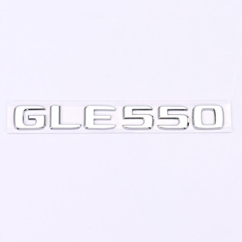 Compatible with New Mercedes GLE320, GLE400, GLE450, GLE500 Tail Badge Number Stickers