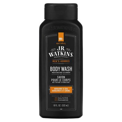 Men's Body Wash, Bergamot & Oak, 18 Fl Oz (532 Ml)