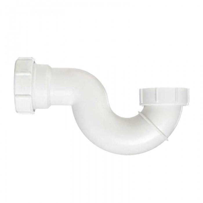 Sifone a P basso Securplumb bianco