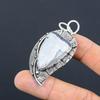 Wedding Gift For Her 925 Silver Natural Owyhee Blue Opal Gemstone Pendant