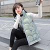 Krátká podzimní a zimní nová korejská verze volná vesta bunda