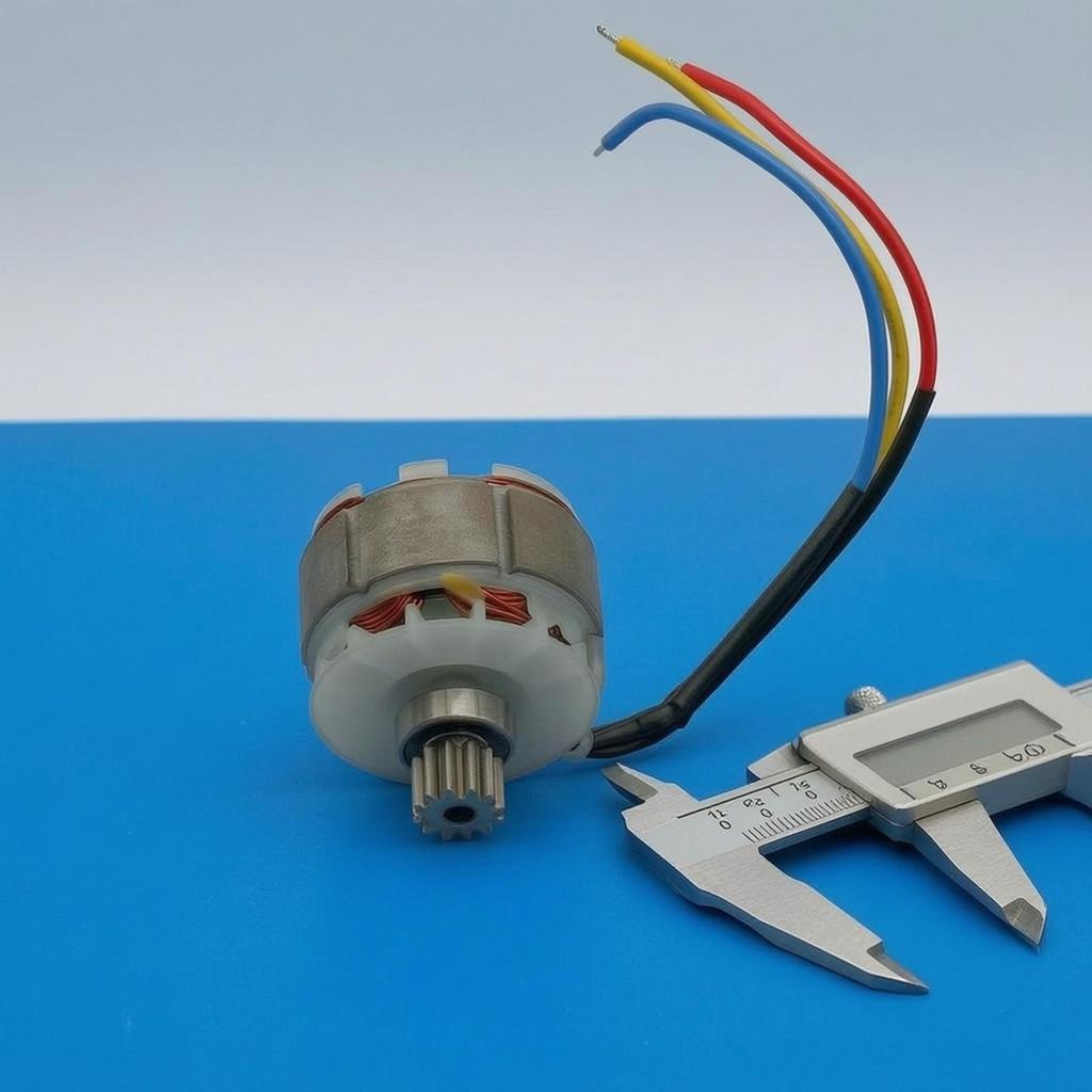 Electric Motor with 12-tooth Pinion for Garden Tool Replacement
