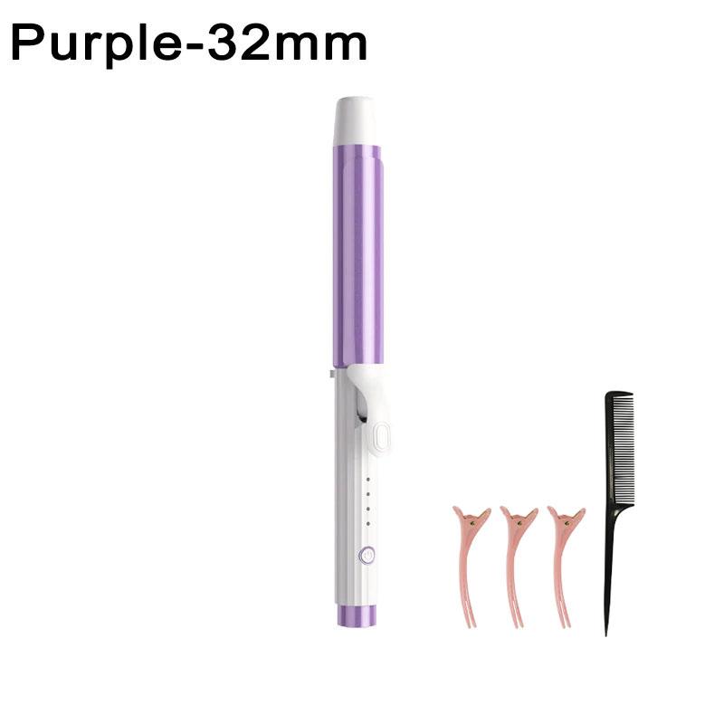 Professional Curling Iron 32Mm Ceramic Auto Barrel Rotating Curling For Hair Iron Curling Wands Waver Hair Styling