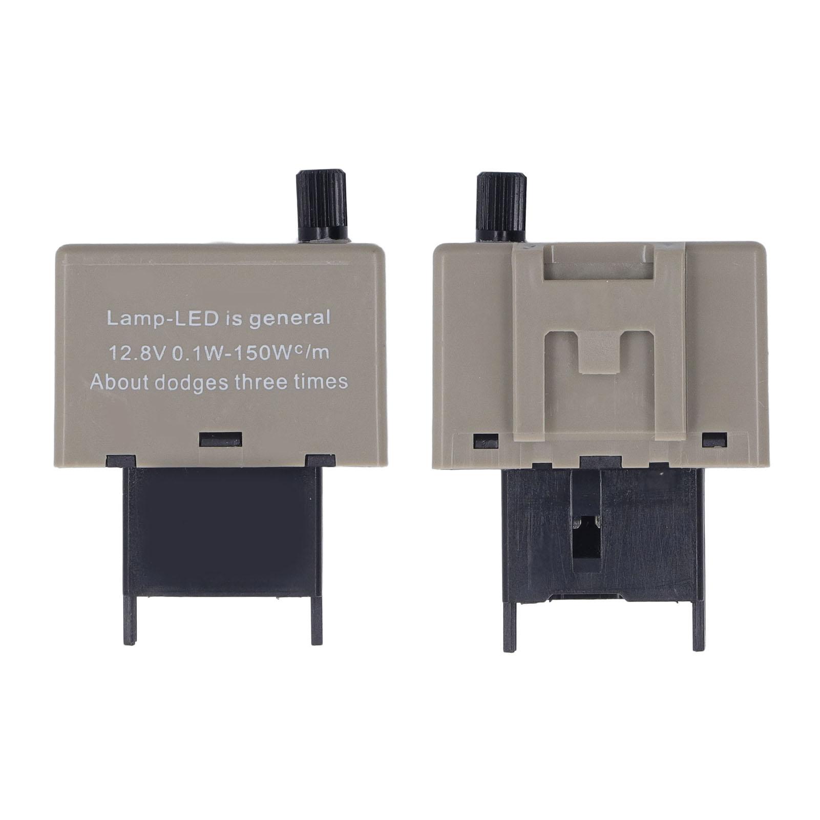 

Електронне світлодіодне реле-мигалка 8-контактне ABS Професійне мотоциклетне реле-мигалка 12.8 В постійного струму