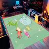 Tilly Friends Joy Carpet Rug for Living Room Bedroom Home Sofa Decoration,Kids play Nonslip Floor Mat