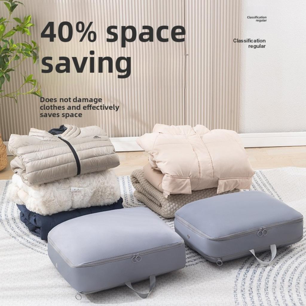 Super Large Capacity Multifunctional Compression Storage Bag, Suitable for Bedding, Down Comforters and Clothing, Moving, Bedroom, Dormitory