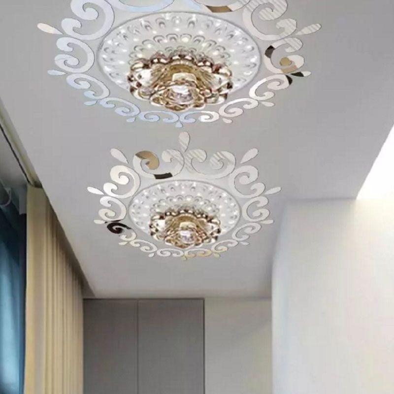 Premium Acrylic 3d Diy Mirror Wall Stickers With Timeless Design For Modern Homes