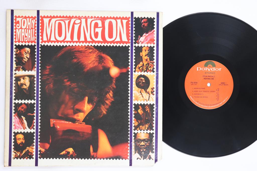 LP Record JOHN MAYALL - Moving On PD5036 POLYDOR 1972 US Jazz Used
