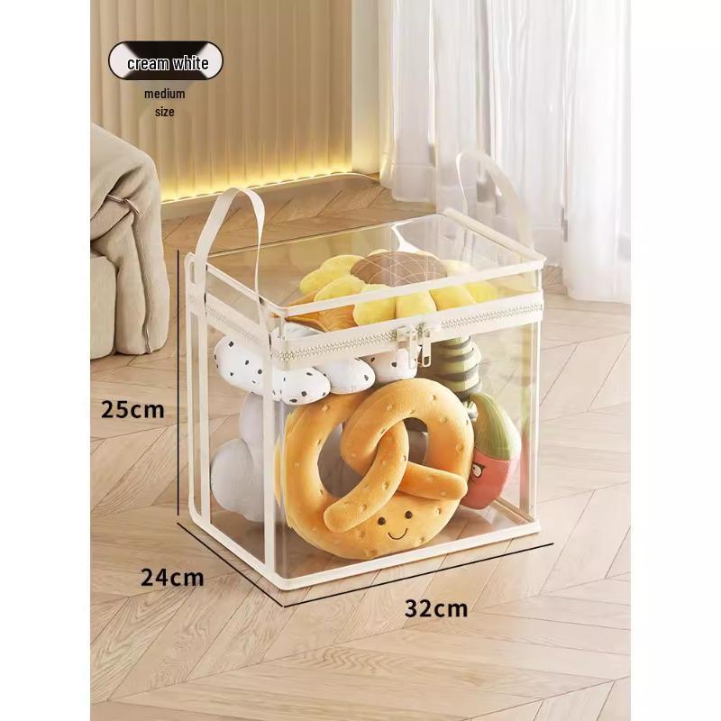 Прозрачный органайзер-тубус для хранения и демонстрации кукол - Большой вместимости