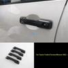 For Toyota Tundra/Tacoma/4Runner  + Car Style Door Bowl Frame Handle Cover Protector Decoration Accessories Exterior Sticker