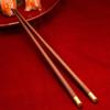5 Pairs Red Sandalwood Chopsticks Set Natural Wooden Handmade Chopsticks Chinese Style Cooking Tools Tableware Gift