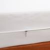 Waterproof Mattress Protector with Zipper Soft & Breathable Noiseless Mattress Cover for Single or Double Bed, Queen/King Size