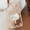 Mirror Cat Magnetic Snap Holder 16promax Transparent IPhone 15 Mobile Case Applicable To 13 Little Goldfish 14 Chinese Style
