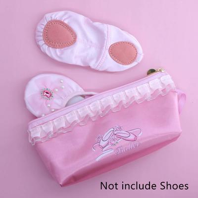 Tanztasche Schuhe Aufbewahrungstasche Ballett Organizer Handtasche Taschen Beutel Satin Ballettschuhbeutel Tanzschuhbeutel