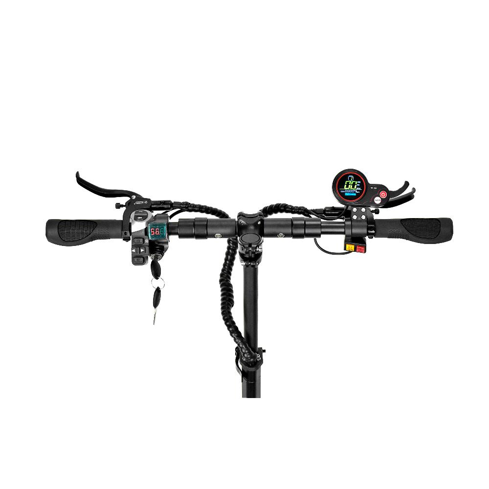 Electric Scooter Boyueda S3 with Seat 60V38Ah Battery Long Range E-Scooter, 6000W Dual-Drive Off-Road E-Scooter, Dual Suspension Foldable E-Scooter