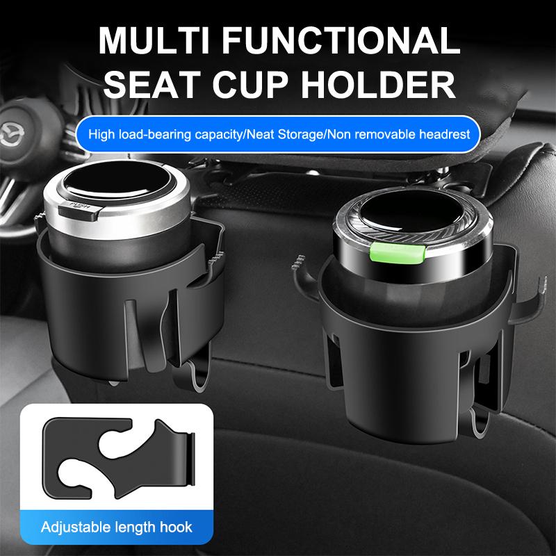 1/2Pcs New Multifunctional Hook For Car Seat Back Back Seat Cup Holder With Hooks Durable Car Seat Cup Holder Hook