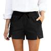 Damen-Shorts mit Taschen, Freizeit-Shorts
