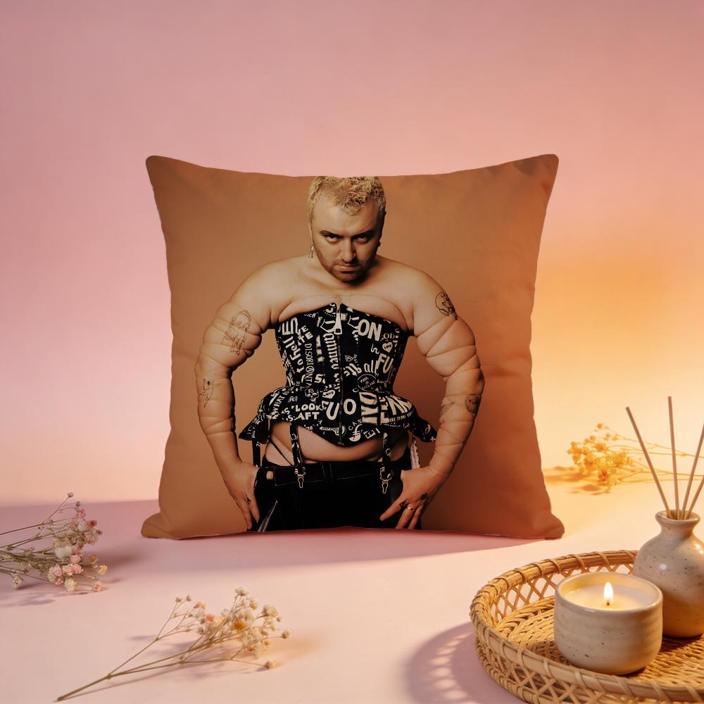 Trendy Ssam Smithes Cushion Cover Comfortable Durable Pillow Cover MultiScene for Home Office Car Sofa